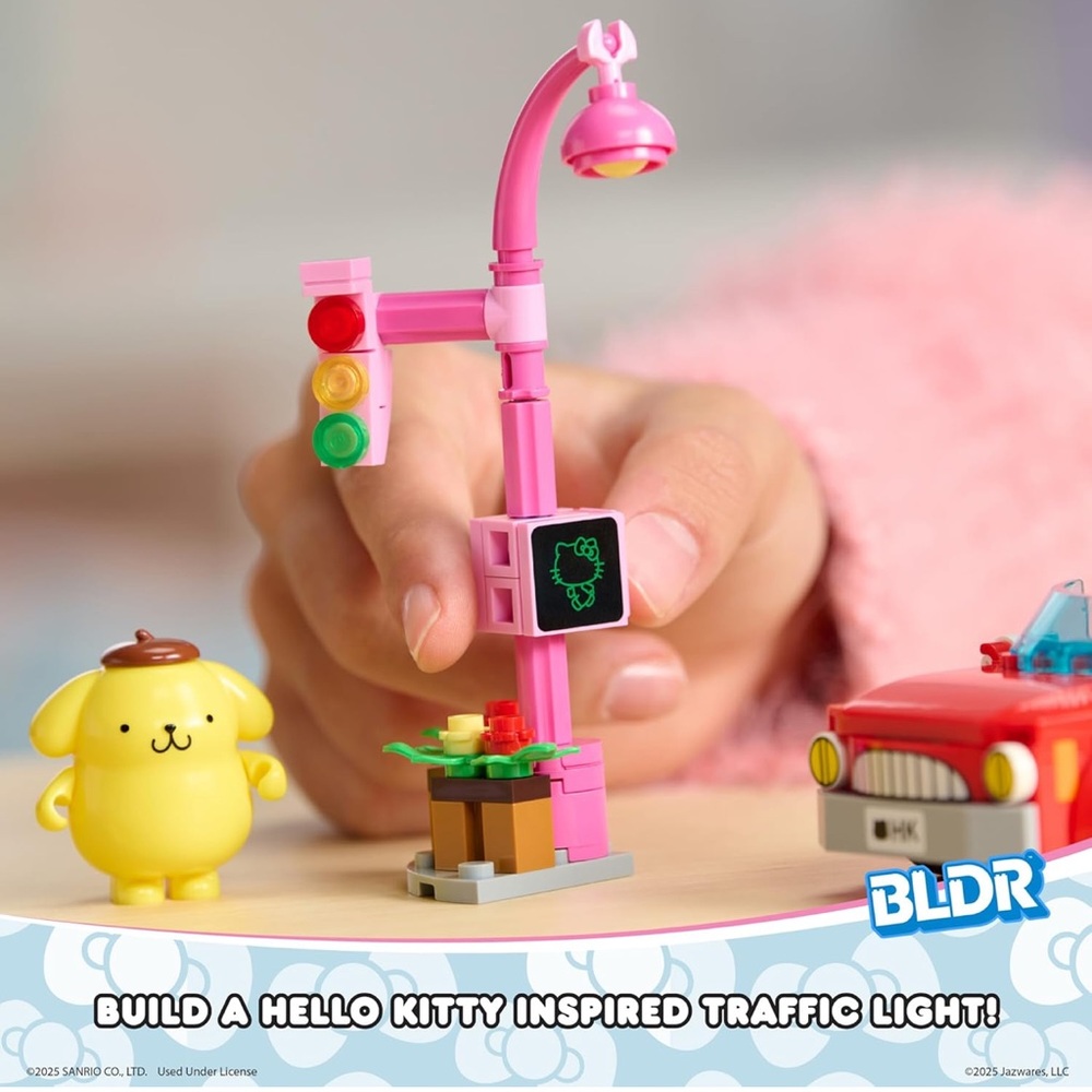 Hello Kitty Red Convertible Building Set - Picture 6 of 7